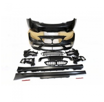 Kit De Carrocería Bmw F22 / F23 2013-2019 Look M2 Competition Plástico Abs