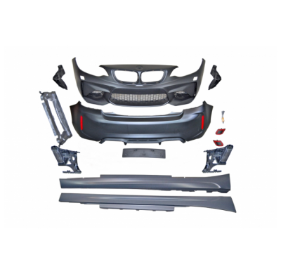 Kit De Carrocería BMW F22 / F23 2013-2019 look M2 Plástico ABS