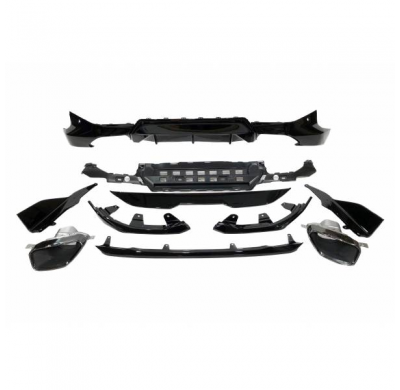 Kit De Carrocería BMW G42 Coupe M Performance Brillante Negro *Plástico ABS