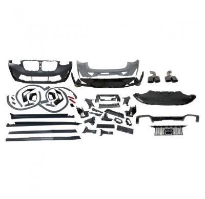 Kit  De Carrocería BMW X4 G02 LCI Look X4M Plástico ABS