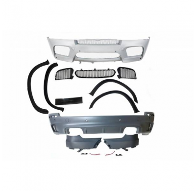 Kit De Carrocería Bmw X5 E70 2007-2013 Look M-Tech - Plástico Abs