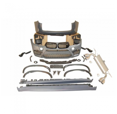 Kit De Carrocería Bmw X5 F15 Look X5m Abs - Plástico Abs