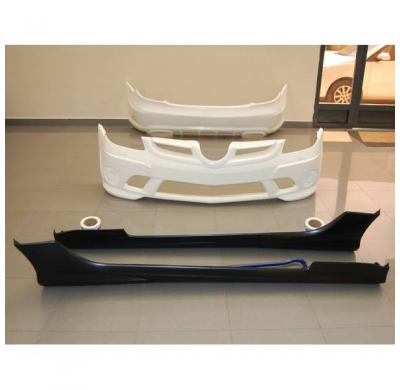 Kit De Carrocería Mercedes R171 04-10 Look AMG Fibra de vidrio