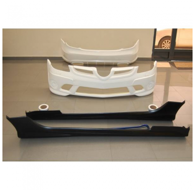 Kit De Carrocería Mercedes R171 04-10 Look AMG Fibra de vidrio
