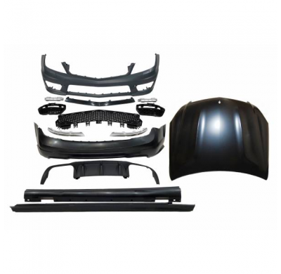 KIT DE CARROCERIA MERCEDES W204 2007-2013 Look AMG CAPÓ - Kit Carrocería Plástico ABS