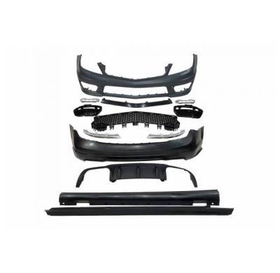 Kit De Carroceria Mercedes W204 4p 2007-2013 Look Amg - Kit Carrocería Plástico Abs