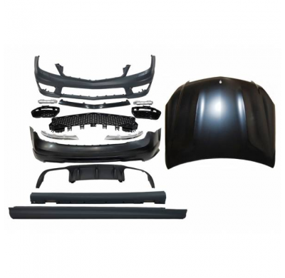 KIT DE CARROCERIA MERCEDES W204 COUPE 11-13 look AMG  - Kit Carrocería Plástico ABS