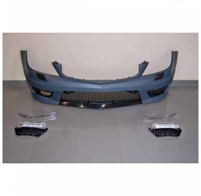 Kit De Carrocería Mercedes W204 Sw 2011-2013 Look Amg - Plástico Abs