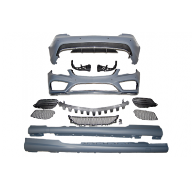 Kit De Carrocería Mercedes W207 Coupe 14-16 Look AMG - Plástico ABS