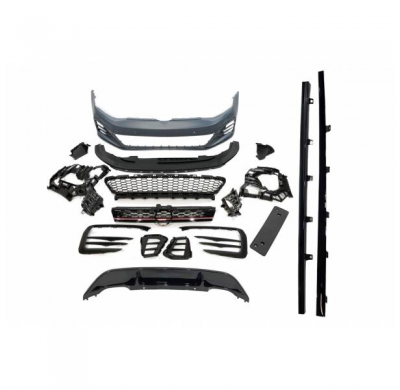 Kit De Carrocería Volkswagen Golf 7 2013-2016 Look Golf 7.5 fabricado en: Plástico ABS