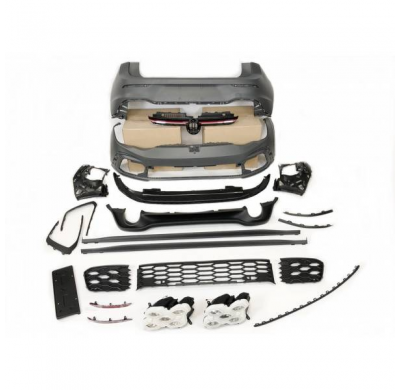 Kit De Carrocería Volkswagen Golf 8  3 /5p Look Gti 2 Salidas Plástico Abs