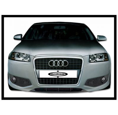 Paragolpes Delantero Audi A3 03-04 Tipo S3 07 Fibra de vidrio