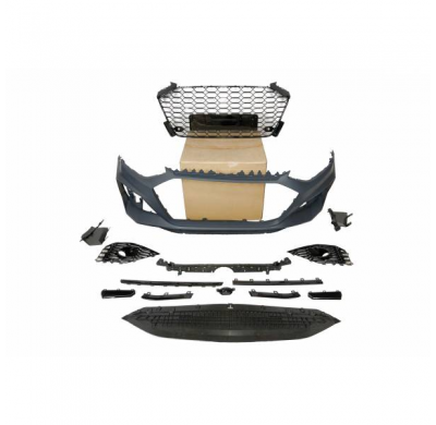 Paragolpes Delantero Audi A4 2020+ Look Rs4 Plástico Abs