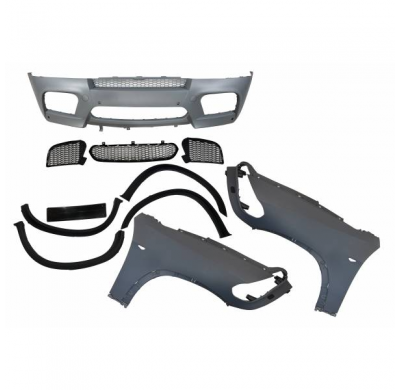 Paragolpes Delantero Bmw E70 07-13 Con Aletas - Kit Carrocería Plástico Abs