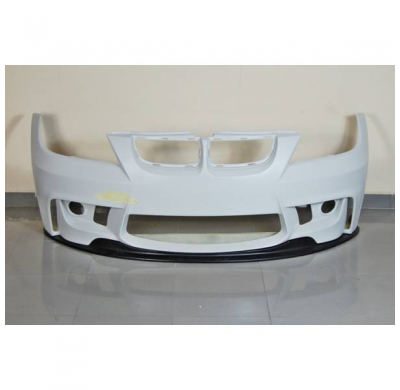 Paragolpes Delantero BMW E90 / E91 05-08 Look M1 Spoiler - Fibra de vidrio