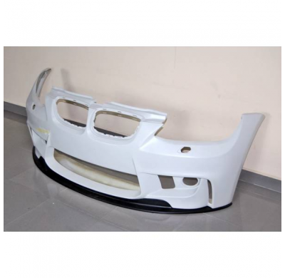Paragolpes Delantero BMW E92 / E93 06-09 Look M1 Spoiler - Fibra de vidrio
