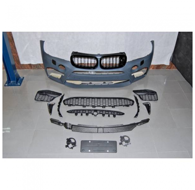 Paragolpes Delantero BMW F15 2013-2019 Look X5M - Plástico ABS