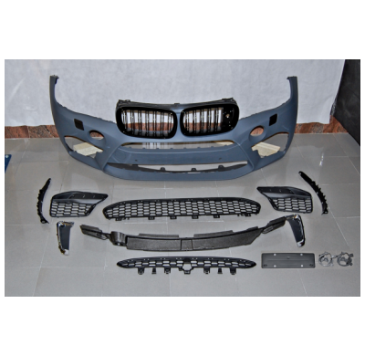 Paragolpes Delantero BMW F16 2013-2018 Look X6M - Plástico ABS