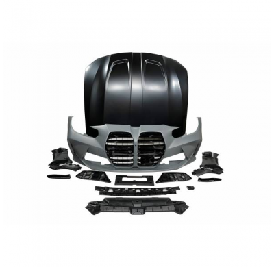 Paragolpes Delantero BMW G20 /G21 look G80 M3 Capó fabricado en: Plástico ABS