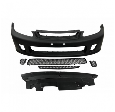 Paragolpes Delantero Honda Civic 99-00 Look N1 fabricado en: Plástico ABS