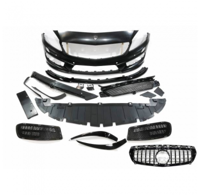 Paragolpes Delantero Mercedes W117 16-18 4p / Sw Look Amg A45 - Plástico Abs