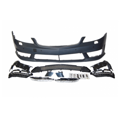 Paragolpes Delantero Mercedes W221 2006-2012 Look S65 - Paragolpes Delantero Plástico Abs