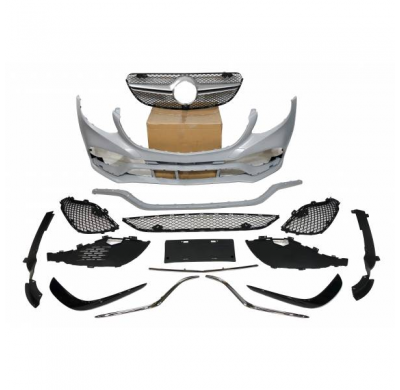 Paragolpes Delantero Mercedes X253 Glc Look Amg - Plástico Abs