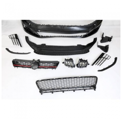 Paragolpes Delantero Volkswagen Golf 7 3/5P look GTI Plástico ABS