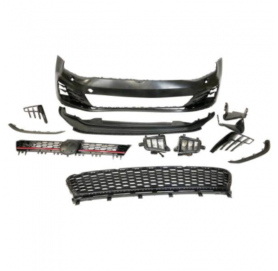 Paragolpes Delantero Volkswagen Golf 7 3/5P look GTI Plástico ABS