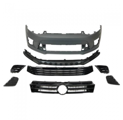 Paragolpes Delantero Volkswagen Polo 2009-2017 Look Wrc Plástico Abs