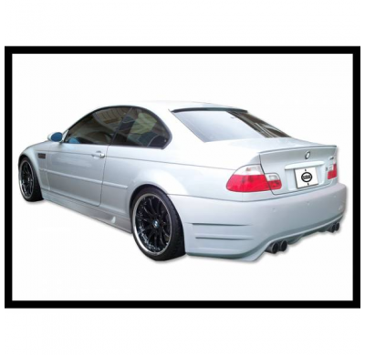 Paragolpes Trasero BMW E46 Coupe 98-05 Doble Salida