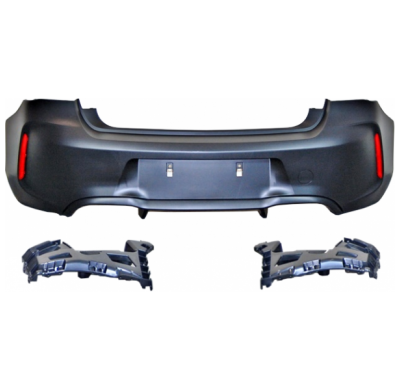 Paragolpes Trasero Bmw F20 /F21 Lci 15-18 Look M2 - Plástico Abs