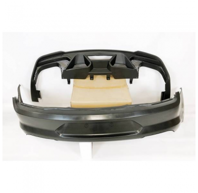 Paragolpes Trasero Ford Mustang 2015-2020 Look Gt500 Plástico Abs