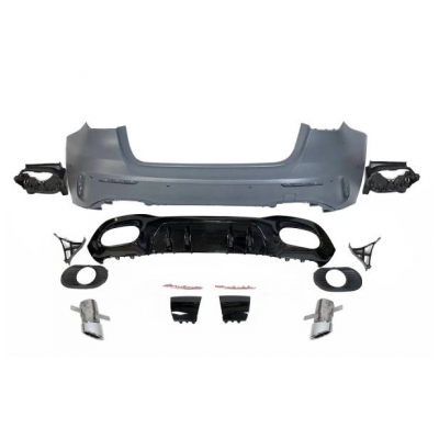 Paragolpes Trasero Mercedes W177 Look A35 Plástico Abs