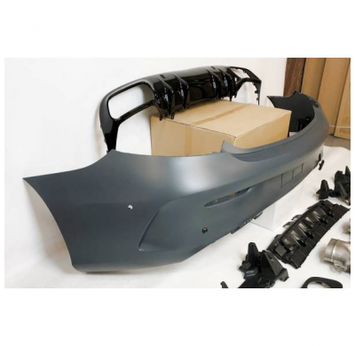 Paragolpes Trasero Mercedes W205 2p 14-18 Look Amg Plástico Abs