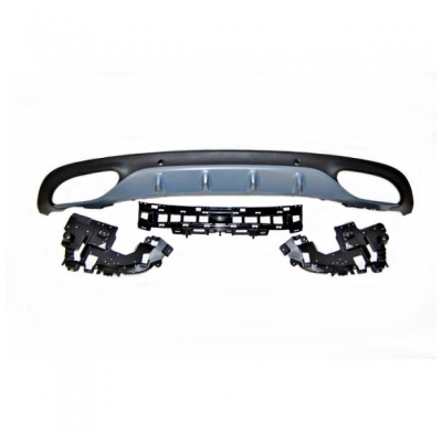 Paragolpes Trasero Mercedes W205 2p 14-18 Look Amg Plástico Abs