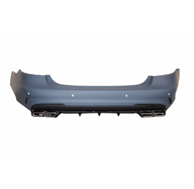 Paragolpes Trasero Mercedes W212 2014-2015 Look E63 fabricado en: Plástico ABS
