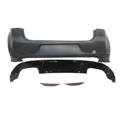 Paragolpes Trasero Volkswagen Golf 7 3/5p  Look R Abs - Plástico Abs