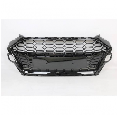 Parrilla Audi A4 2020+ Look Rs4 Plástico Abs