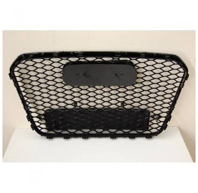 Parrilla Audi A6 11-15 Look Rs6 Black Ii - Plástico Abs