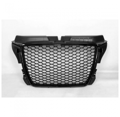 PARRILLA DELANTERA AUDI A3  3 PUERTAS Y SPORTBACK 09-12 LOOK RS3 - Parrilla frontal
