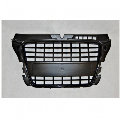 Parrilla Delantera Audi A3  3 Puertas Y Sportback S3 09-12 - Plástico ABS