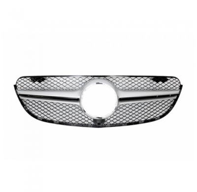 Parrilla Mercedes Glc X253 2015-2019 Look Sport Plástico Abs