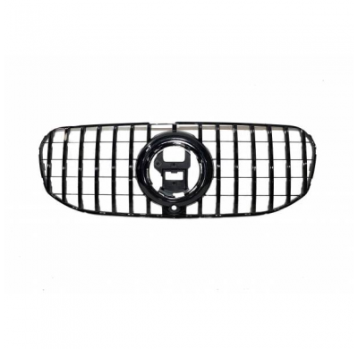Parrilla Mercedes Gls X167 Look Gt Negro Brillante Plástico Abs