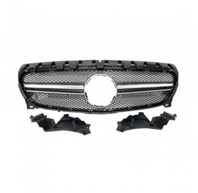 Parrilla Mercedes W117 Cla Look Amg Para Tcm0197 / Tcm0131 - Plástico Abs