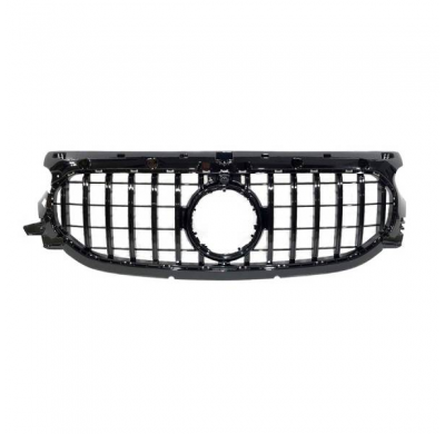 Parrilla Mercedes H247 Gla 2021+ Look Gt Full Black *Plástico Abs