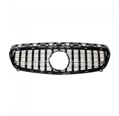 Parrilla Mercedes W176 2012-2015 Look Gt Negro Brillante - Plástico Abs