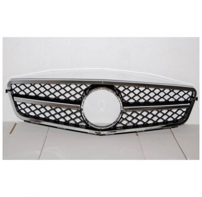 Parrilla Mercedes W204 2007-2014 Look Diamond Plástico ABS