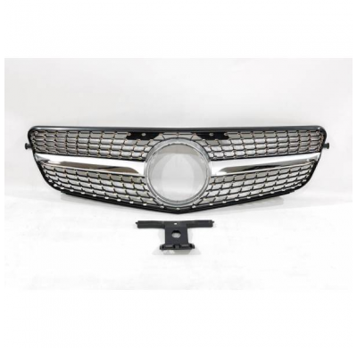 Parrilla Mercedes W204 2007-2014 Look Diamond Plástico ABS