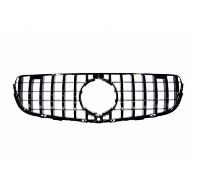 Parrilla Mercedes GLC X253 2020+ Look GT Negro Brillante *Plástico ABS